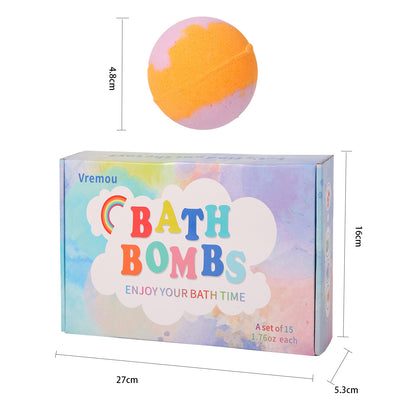 Surprise Splash Bath Bombs for Kids with Toys Inside [15 Peices]