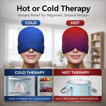 Unisex Icy Migraine Relief Hat