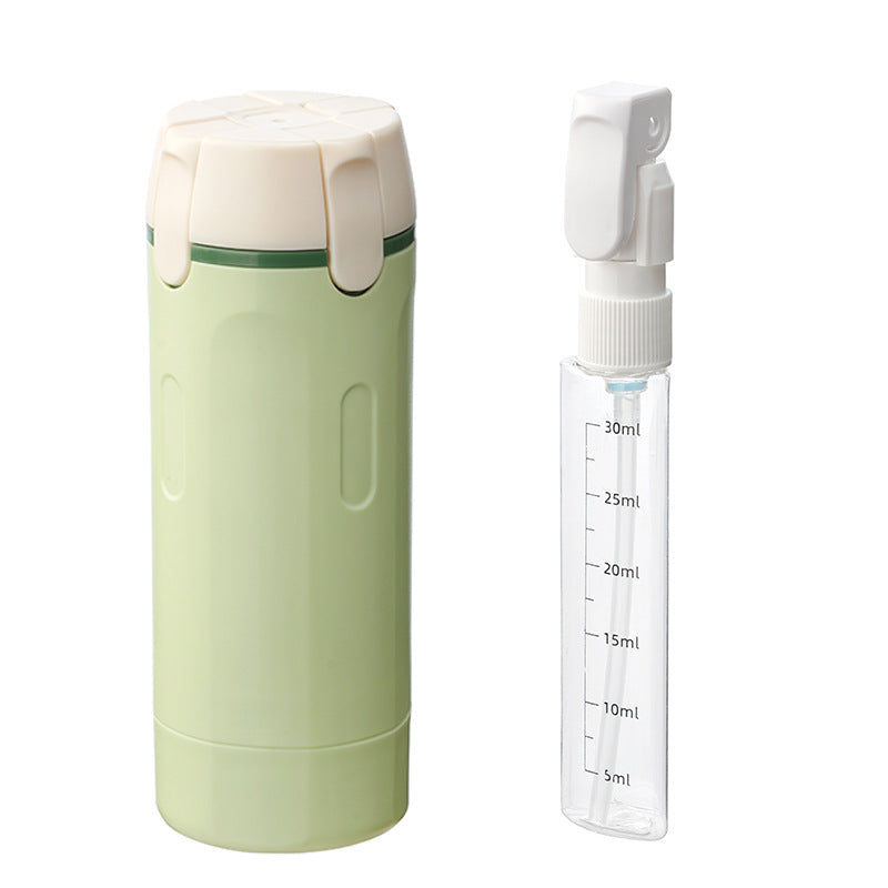 Factory Direct Sales Of Patented Genuine Travel Refillable Bottles, Four-In-One Toiletries Bottles, Portable Cosmetics And Shampoo Storage Bottles