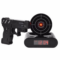 Cross-Border Popular Target Shooting Alarm Clock Infrared Induction Alarm Clock Dormitory Student Lazy Wake-Up Alarm Clock Toy