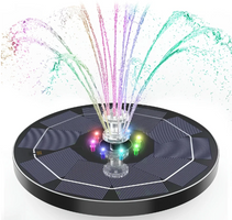 Solar Powered Floating Fountain