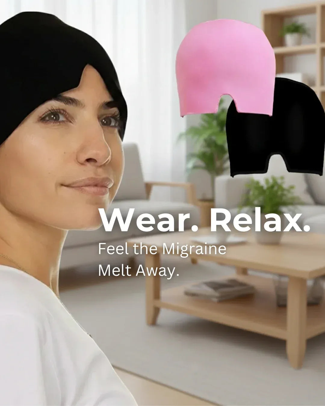 Unisex Icy Migraine Relief Hat
