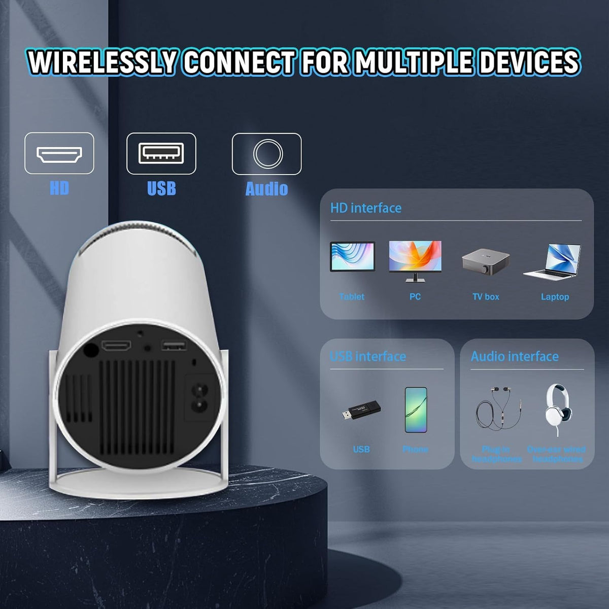 Portable Mini Projector